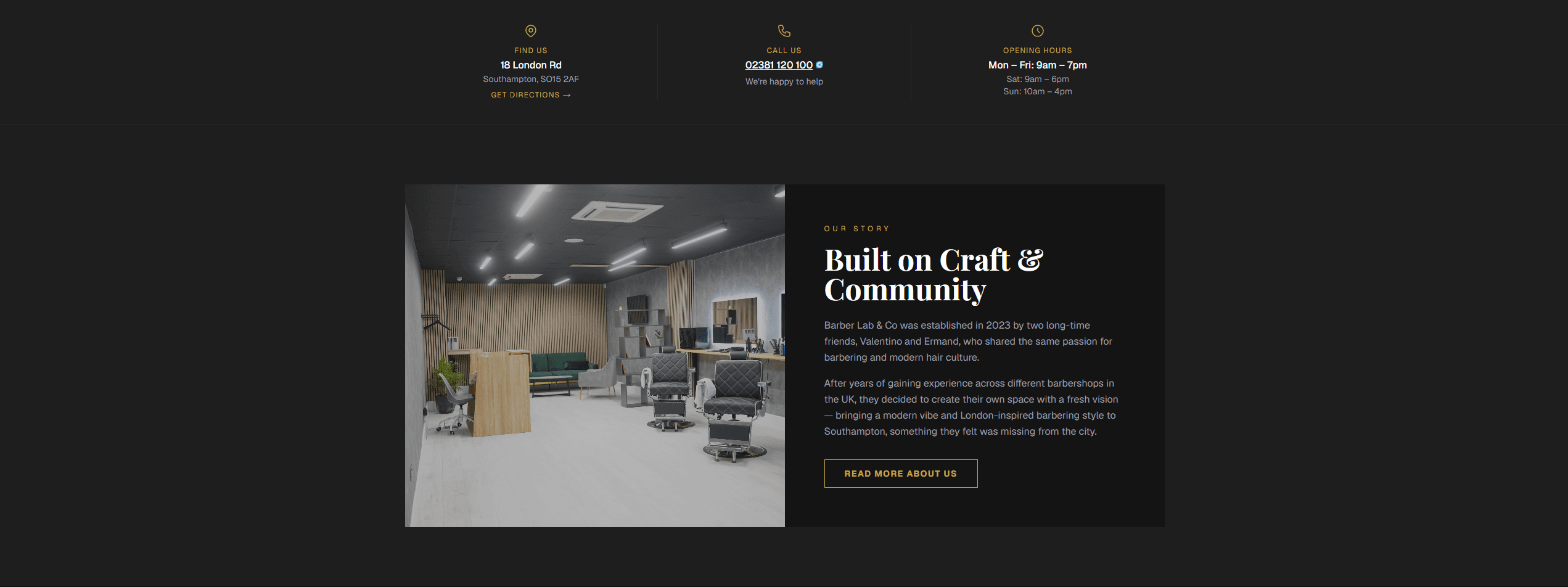 Barber Lab & Co desktop 2