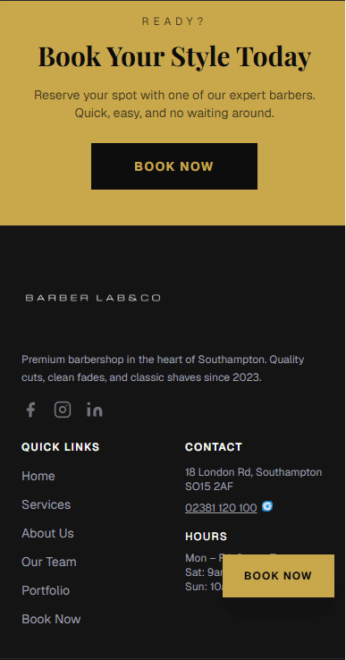 Barber Lab & Co mobile 7